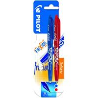 Pilot Spain Frixion Ball - Bolígrafo borrable- 2 unidades- color azul y rojo